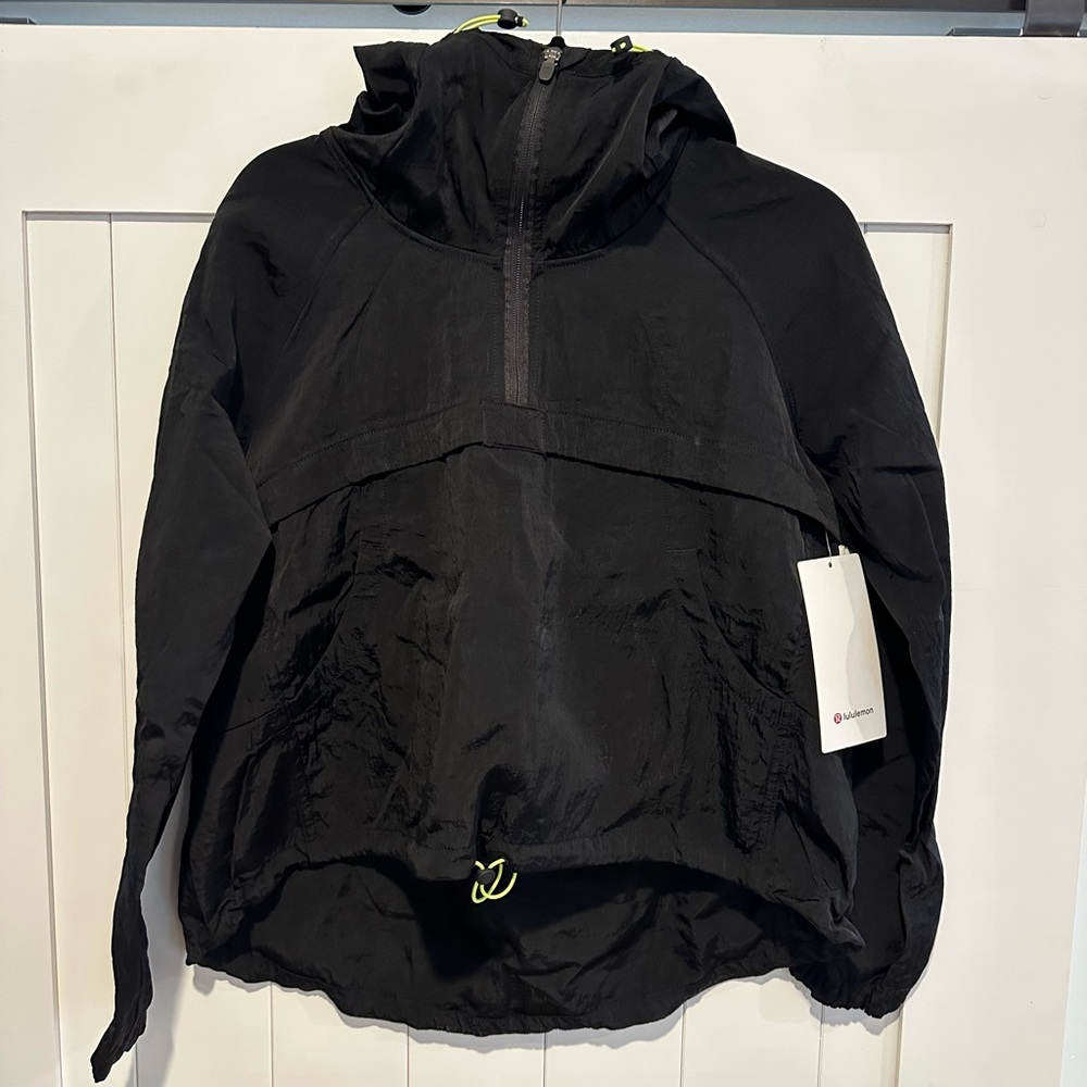 Lululemon Seek Vistas Half Zip Jacket Black XS/S NWT